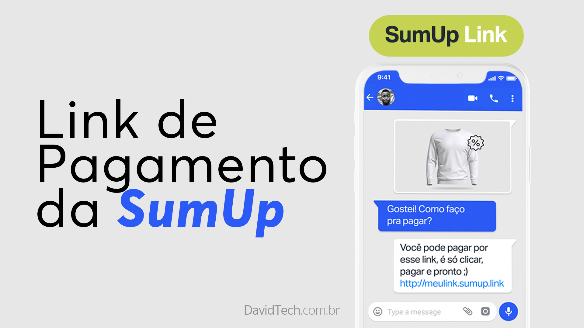 Sumup Link – Link de pagamento da SumUp